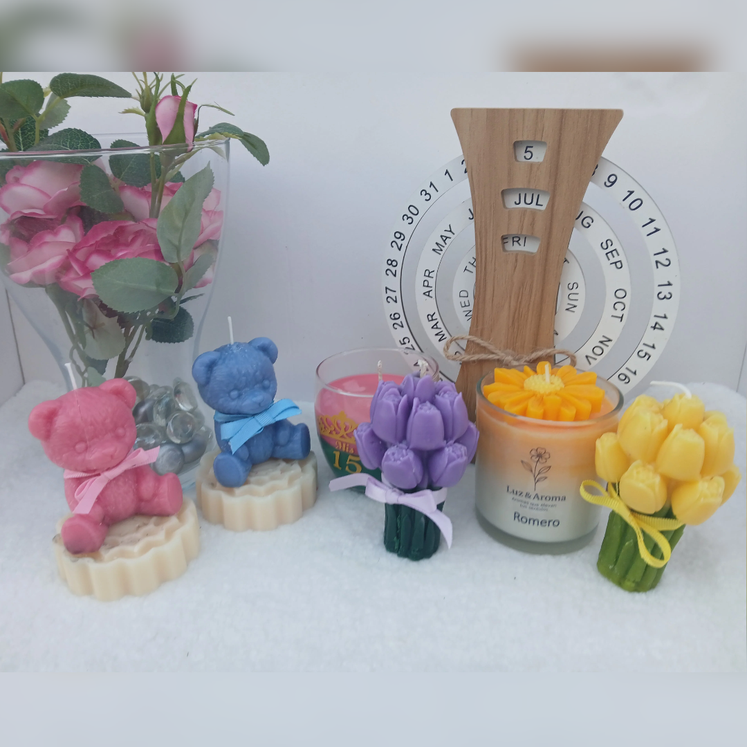 Velas Para Boda, Quinceañeros, Cumpleaños, Bautismos