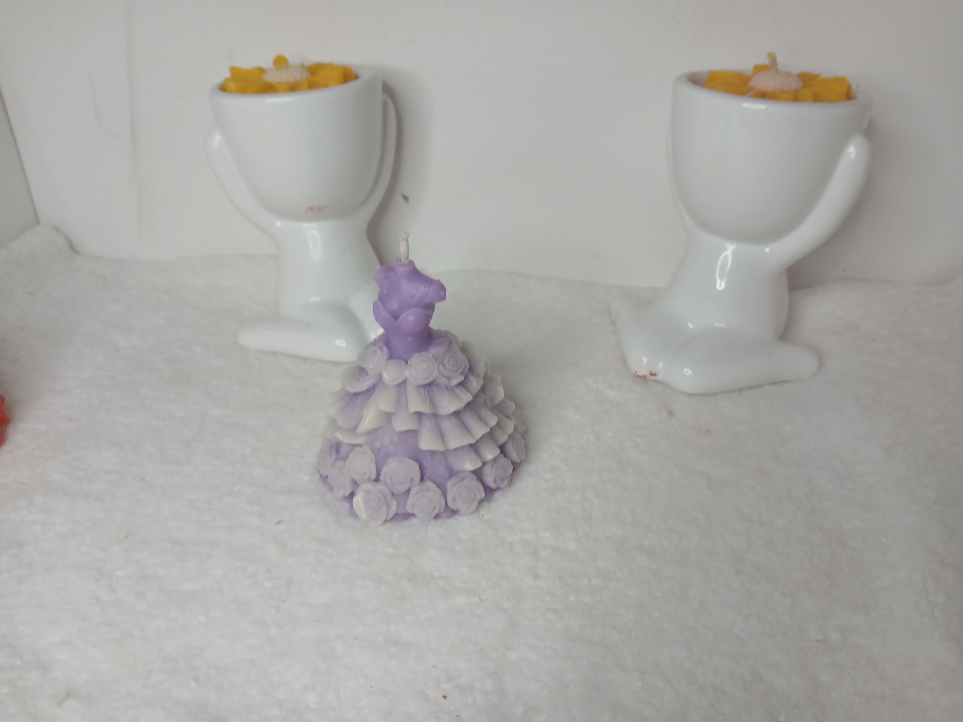 Paquete 6 Velas Vestido