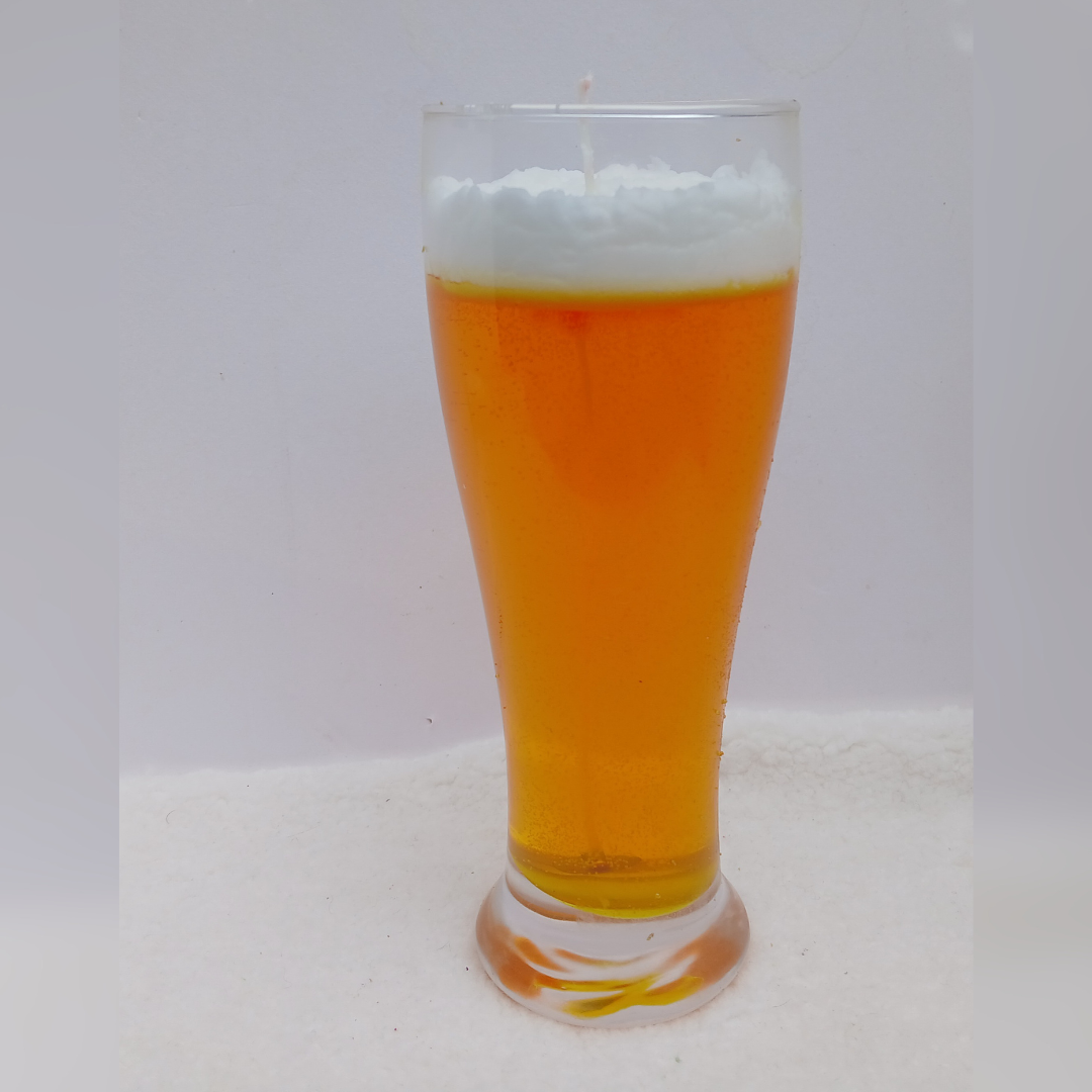 Beer Candle - Vanilla Cream