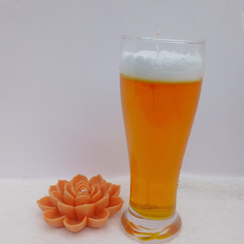 Beer Candle - Vanilla Cream