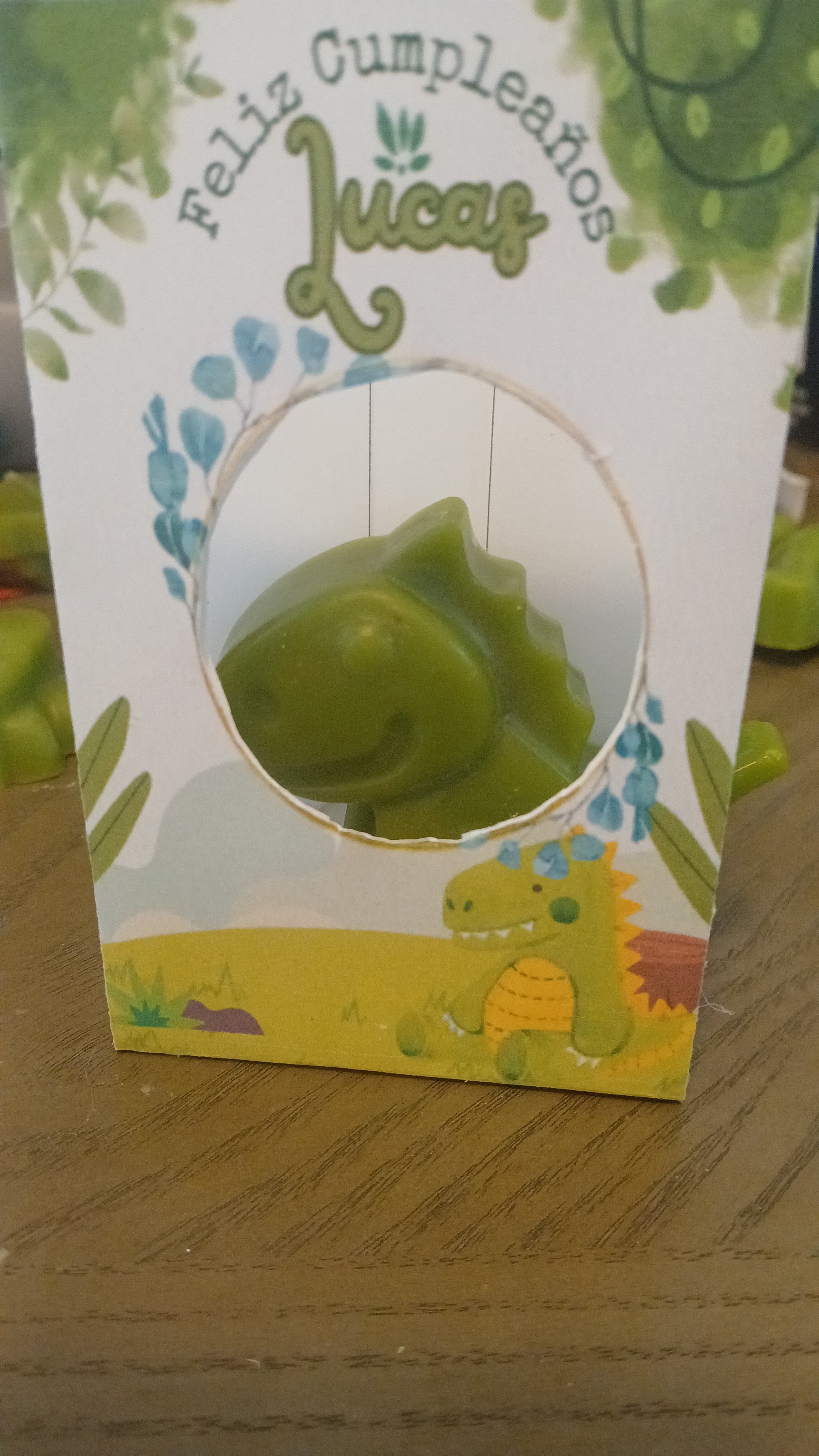 Vela Dionosaurio - Set de 6