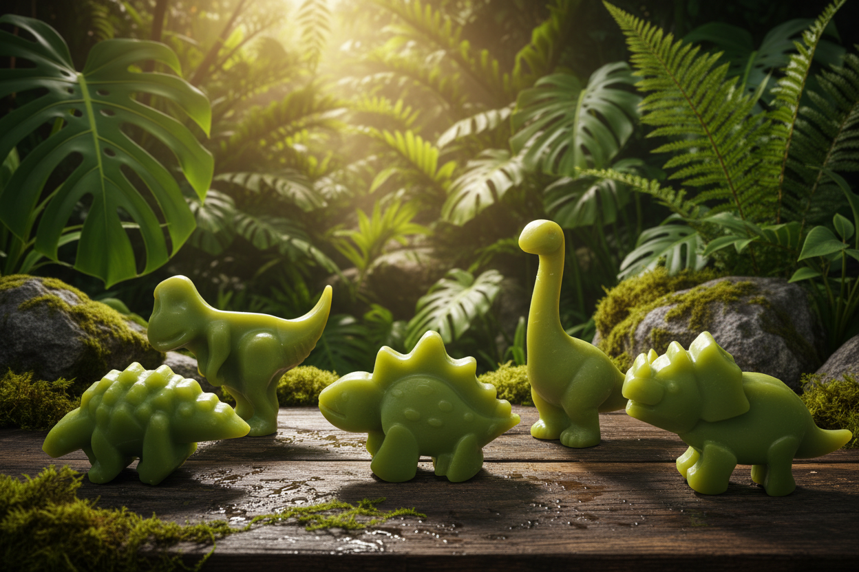 Vela Dionosaurio - Set de 6