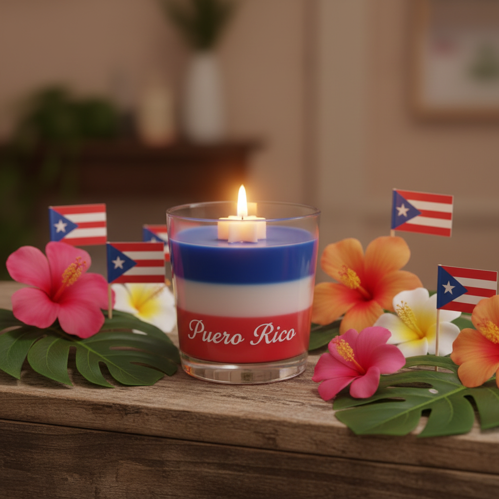 Vela Bandera de Puerto Rico
